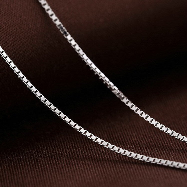 S925 Sterling Silver Chain Necklace