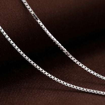 S925 Sterling Silver Chain Necklace