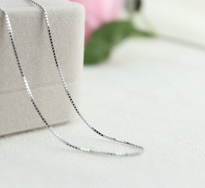 S925 Sterling Silver Chain Necklace