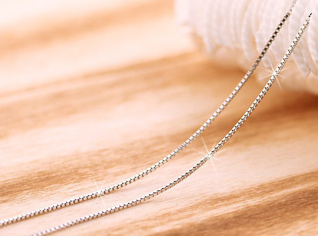 S925 Sterling Silver Chain Necklace