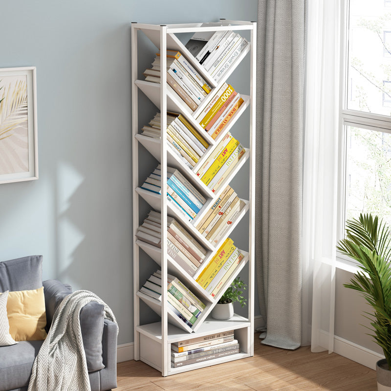 Broadway 11 Shelving Bookshelf Display Cabinet Shelf Bookcase Organizer (White)