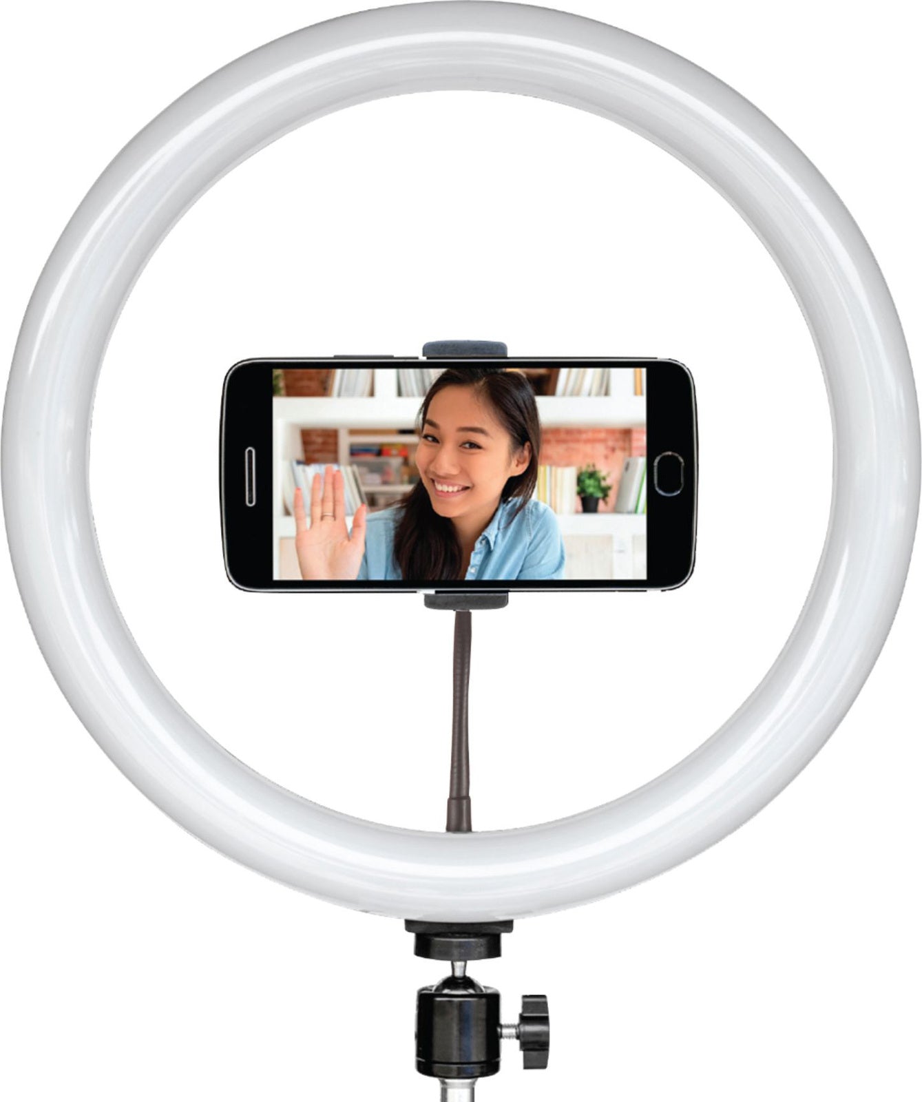 10" LED Ring Light with Tripod and Phone Holder