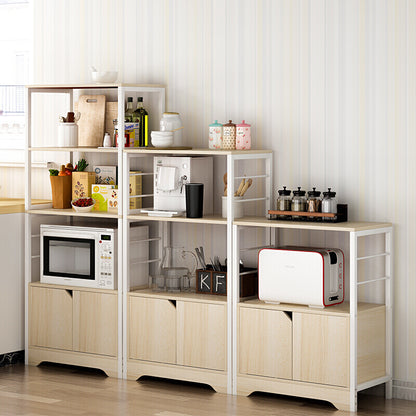 2-Level Arena Organizer Kitchen Storage Cabinet Shelf (Oak)