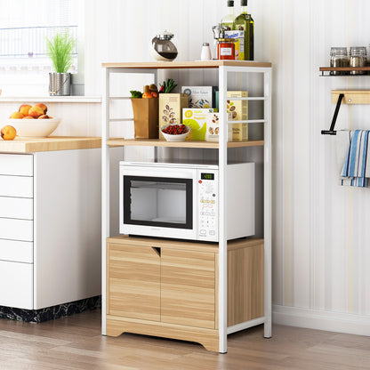 3-Level Arena Organizer Kitchen Storage Cabinet Shelf (Oak)