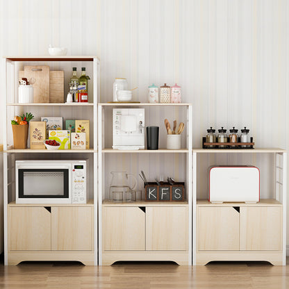 4-Level Arena Organizer Kitchen Storage Cabinet Shelf (White Oak)