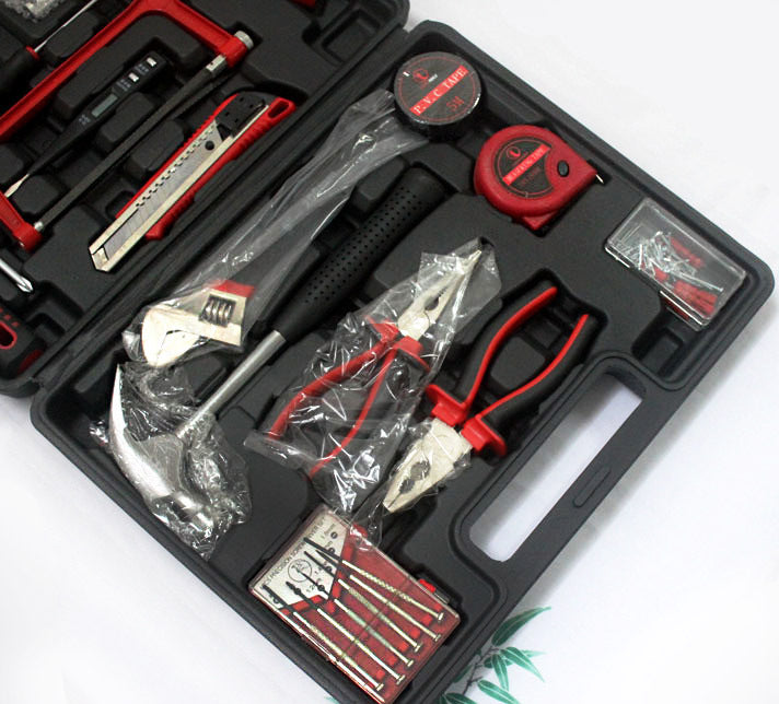 32PCS Tool Set Handy Household Repair Maintenance Kit In Box