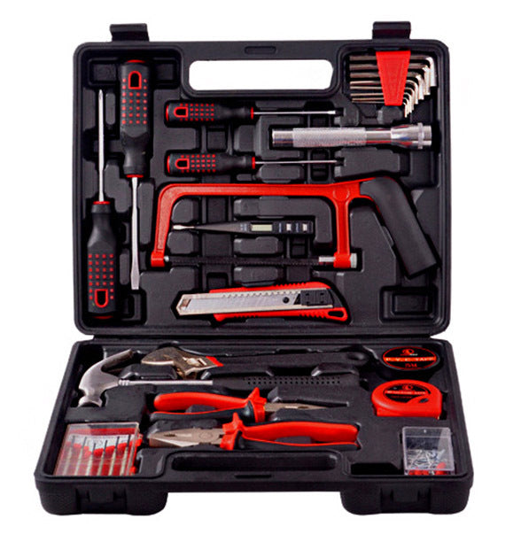 32PCS Tool Set Handy Household Repair Maintenance Kit In Box