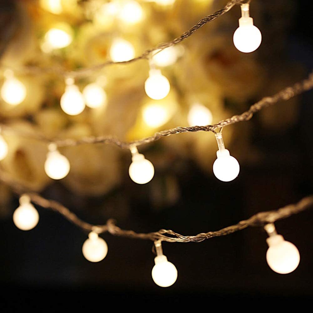 40 LED Ball Lights String Light Home Garden Decorations (6m, 40LED)