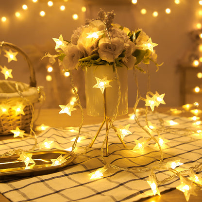 40 Star Lights LED String Light Home Garden Decorations (6m, 40LED)