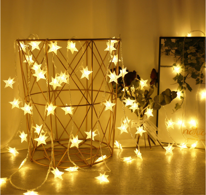 40 Star Lights LED String Light Home Garden Decorations (6m, 40LED)