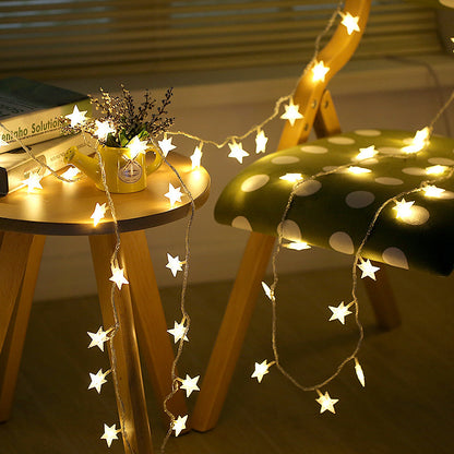 40 Star Lights LED String Light Home Garden Decorations (6m, 40LED)