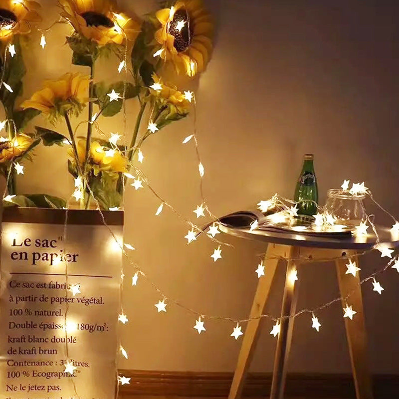 40 Star Lights LED String Light Home Garden Decorations (6m, 40LED)