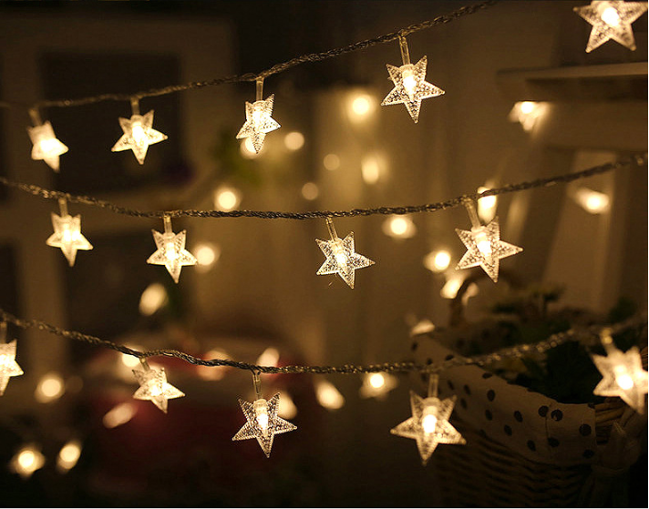 40 Star Lights LED String Light Home Garden Decorations (6m, 40LED)