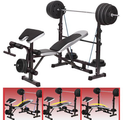 Fitpal 5 In 1 Multi-Station Weight Bench Press Home Gym