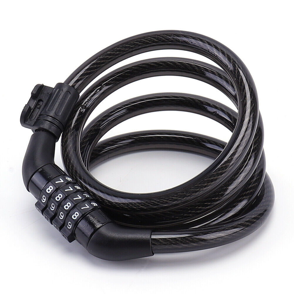 Heavy Duty 5-Digit Combination Anti-Theft Cable Bike Lock Bicycle Security