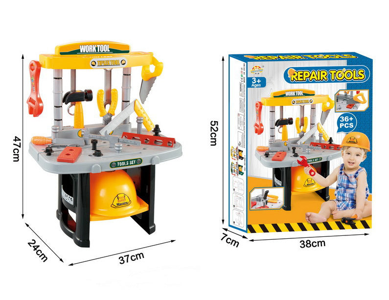 Tool Bench Workshop Playset Kids Toy Set