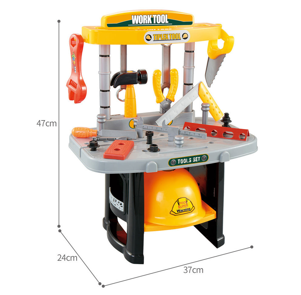 Tool Bench Workshop Playset Kids Toy Set