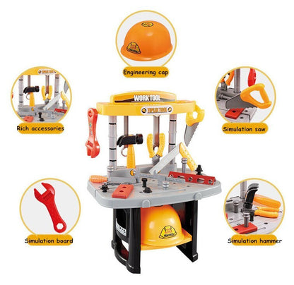 Tool Bench Workshop Playset Kids Toy Set