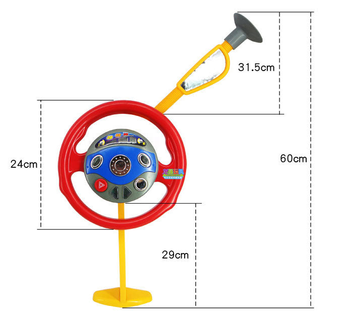 Musical Steering Wheel Toy