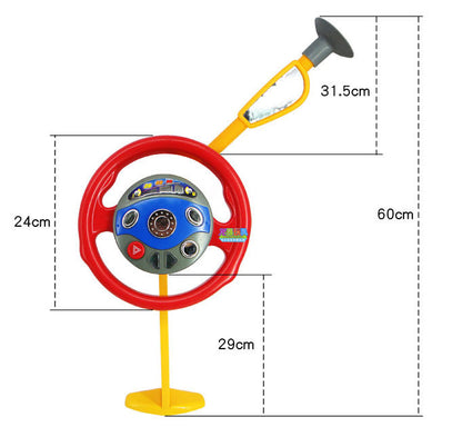 Musical Steering Wheel Toy