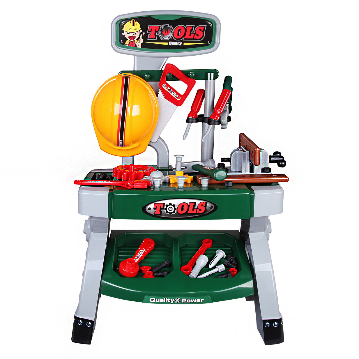 Tool Bench Workshop Playset Kids Toy Set