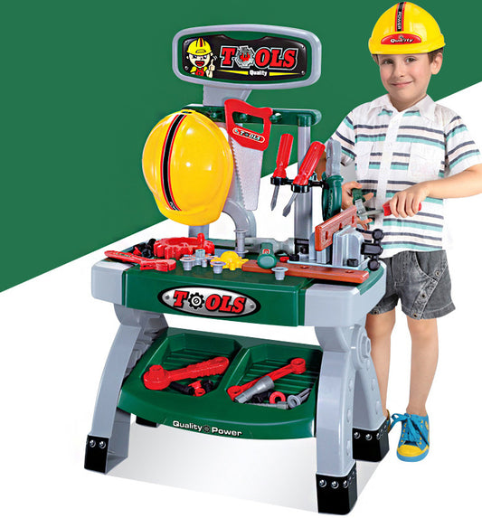 Tool Bench Workshop Playset Kids Toy Set