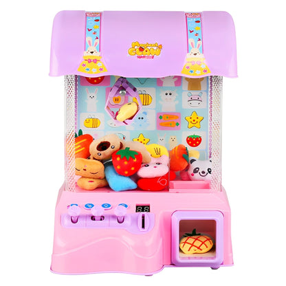 Deluxe Arcade Game Toy Claw Vending Machine (Pink)