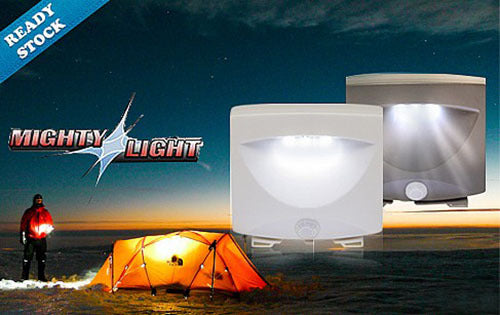 2 X Mighty Motion Activated Sensor Lights