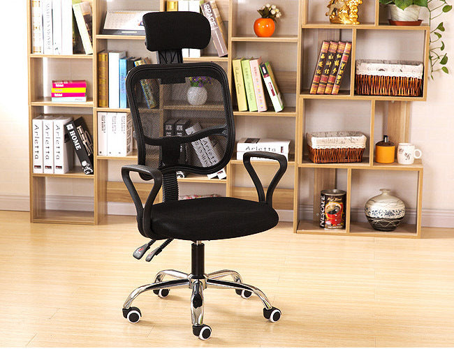 Advanced High Back Deluxe Ergonomic Office Chair (Black)