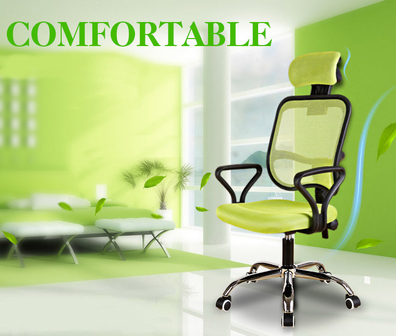 Advanced High Back Deluxe Ergonomic Office Chair (Fresh Green)