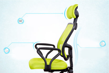 Advanced High Back Deluxe Ergonomic Office Chair (Fresh Green)