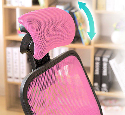 Advanced High Back Deluxe Ergonomic Office Chair (Pink)