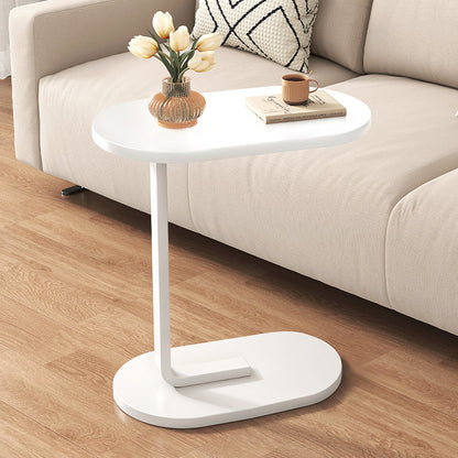 Cogency Sofa Bed Side Table Laptop Desk Accent Coffee Stand (White)