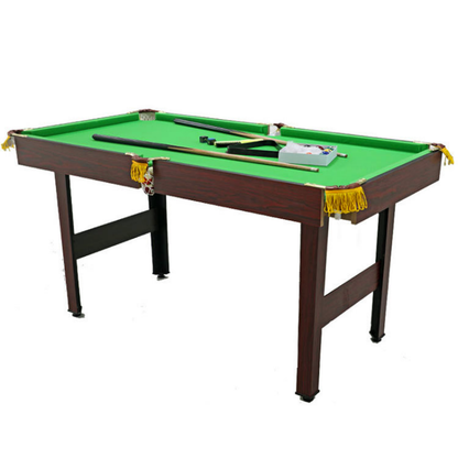 1.4m Pool Table Billiard Snooker Game Table with Accessories