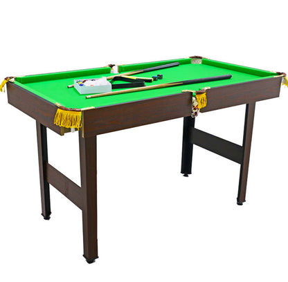 1.4m Pool Table Billiard Snooker Game Table with Accessories