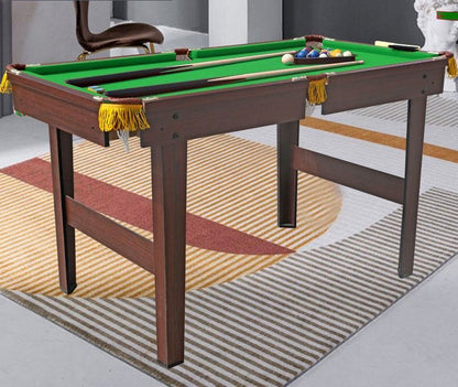 1.4m Pool Table Billiard Snooker Game Table with Accessories