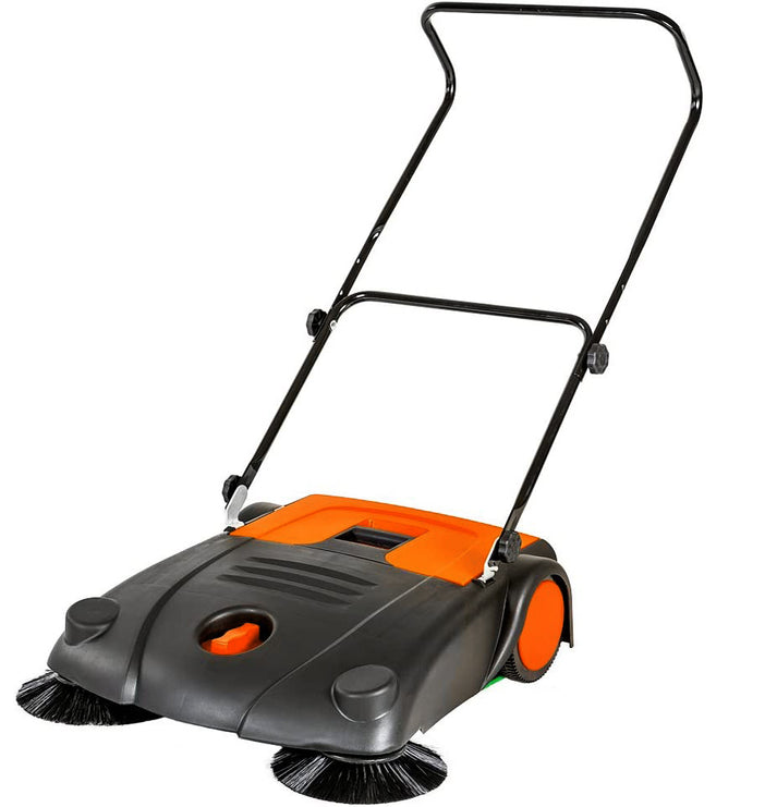 Wall Sweeper Commercial Industrial Large Area Floor Push Sweeper