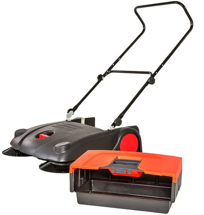 Commercial Industrial Large Area Floor Push Sweeper