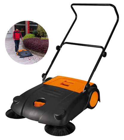 Commercial Industrial Large Area Floor Push Sweeper