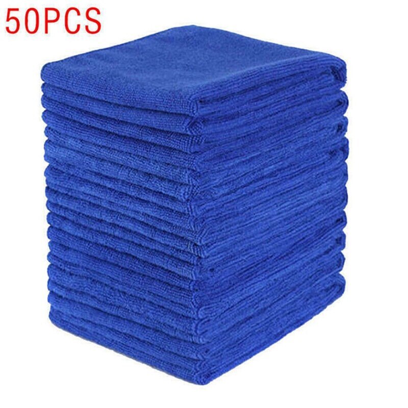 50-Pack Magic Cleaner Microfiber Cleaning Cloths