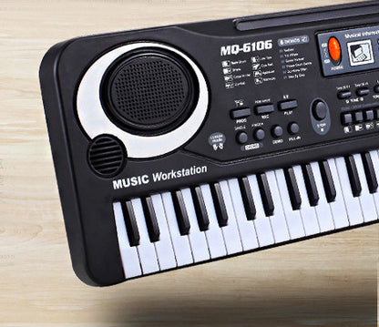 61 Keys Mini Electronic Musical Keyboard Toy Piano