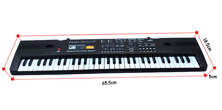 61 Keys Electronic Musical Keyboard Toy Piano