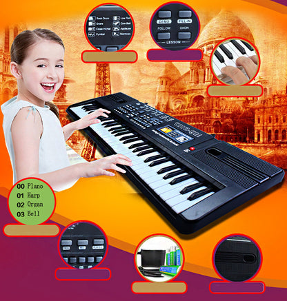 61 Keys Electronic Musical Keyboard Toy Piano