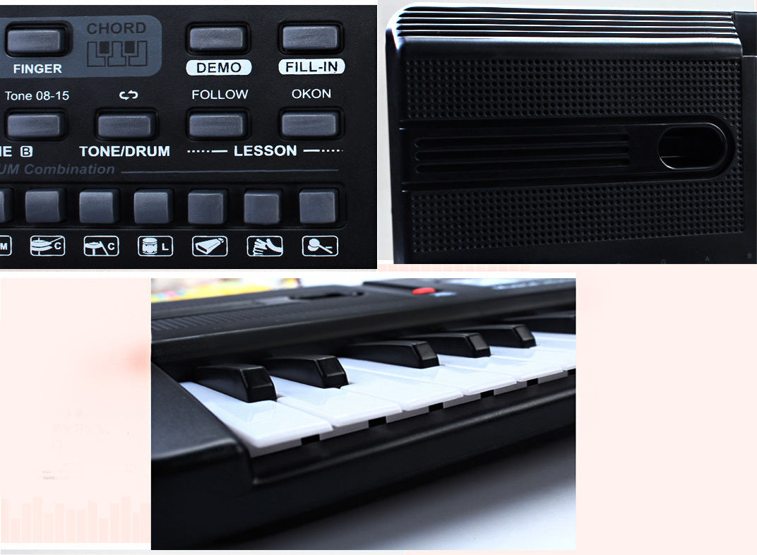 61 Keys Electronic Musical Keyboard Toy Piano