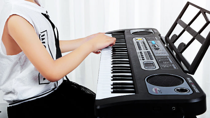 61 Keys Deluxe Electronic Musical Keyboard Toy Piano