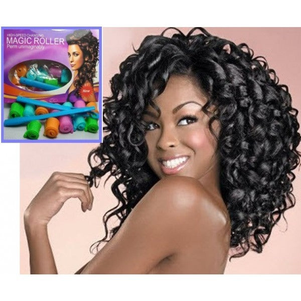 Magic Roller Hair Curler Pack (Purple Box)