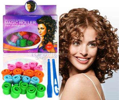 2PK - Magic Leverag & Magic Roller Hair Curler Pack