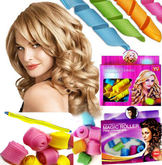 2PK - Magic Leverag & Magic Roller Hair Curler Pack