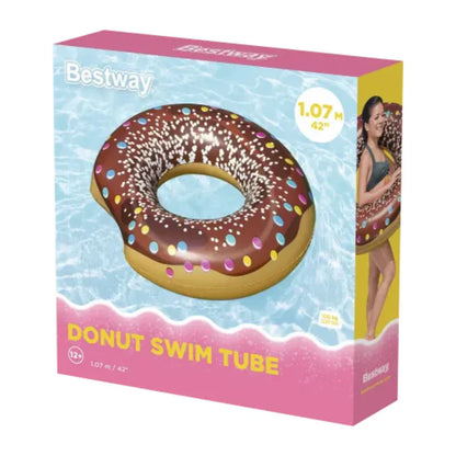 Bestway Inflatable Donut Pool Float Fun 107cm Swim Ring Tube
