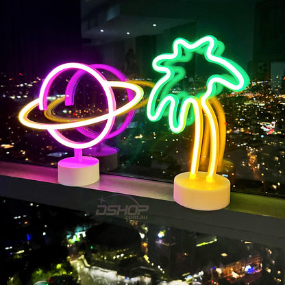 Palm Tree Neon LED Night Light Lamp